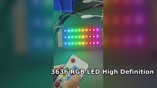ডিসপ্লে স্ক্রিনের জন্য 3636 RGB LED বিল্ট-ইন IC 12mA 5V