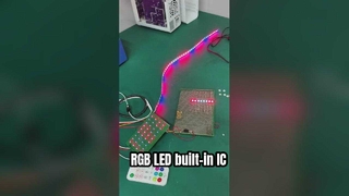 বিল্ট-ইন IC কাস্টমাইজড ডিজাইন সহ ঠিকানাযোগ্য RGB LEDs