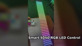 কাস্টমাইজড 5050 RGB LED বিল্ট-ইন IC অ্যাড্রেসযোগ্য LED স্ট্রিপ