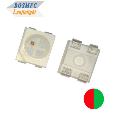 RoHS 20mA LED বি রঙ SMD 3528 লাল &amp; সবুজ আলো LED স্ট্রিপ জন্য