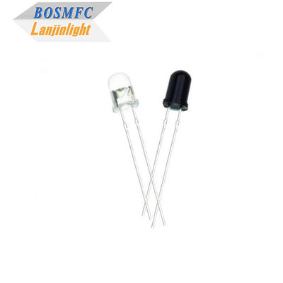 5 মিমি আইআর এলইডি চিপ 850nm 890nm 940nm 980nm থার্মোমিটারের জন্য গর্তের মাধ্যমে