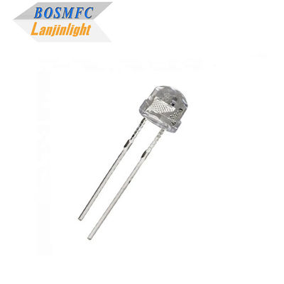1.2V-1.5V 5mm স্ট্রো হ্যাট LED ল্যাম্প ডায়োড F5 940nm নিয়ামকের জন্য