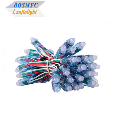 কারখানা পাইকারি WS2811 ড্রিম রঙ RGB IC 12V LED পিক্সেল স্টিং লাইট বিজ্ঞাপন মডিউল স্ক্রিন LED পয়েন্ট লাইট ক্রিসমাস