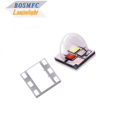 9W হাই পাওয়ার LED 5050 RGB LED 60 ডিগ্রি ডোম লেন্স এসএমডি ডায়োড আউটডোর স্টেজ লাইটের জন্য