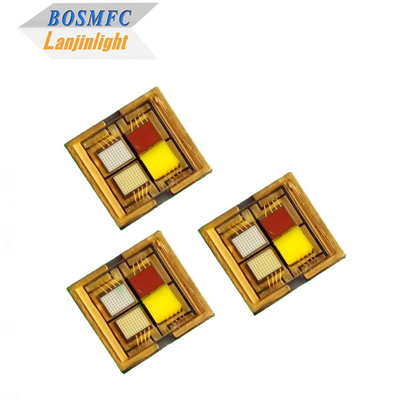 উচ্চ ক্ষমতা সম্পন্ন ফুল কালার RGBW 6065 4-ইন-1 রঙিন সিরামিক SMD LED চিপ বিড ডায়োড স্টেজ লাইটের জন্য