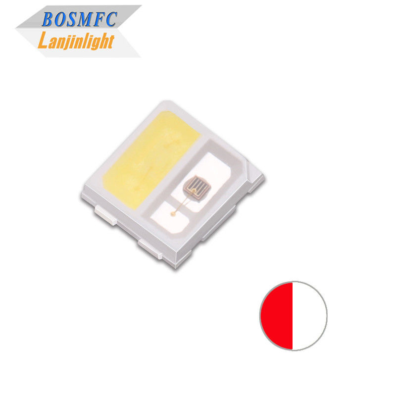 1W 3030 SMD LED Bi রঙ লাল এবং সাদা, 150mA ব্যবহারিক LED ডায়োড