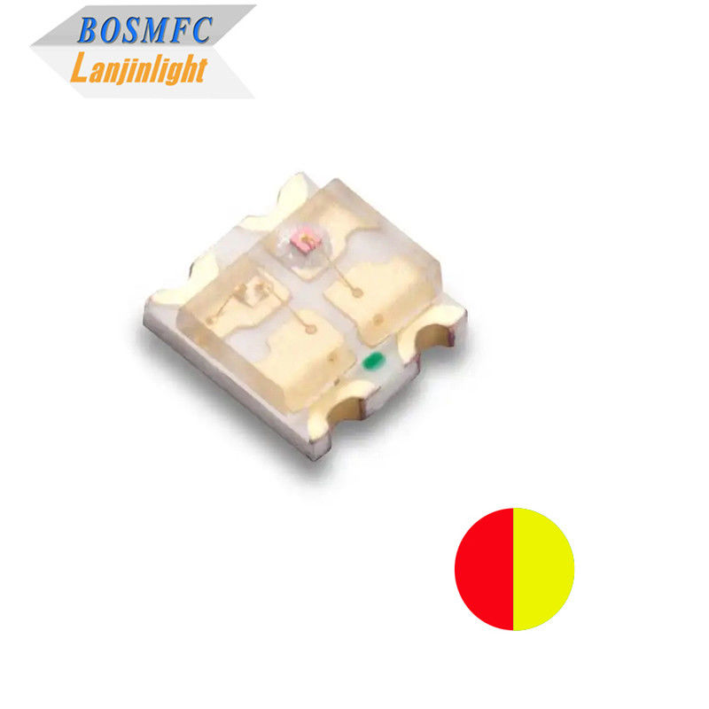 অ্যান্টি স্ট্যাটিক ০৬০৩ LED SMD বাইকোলার, রেড অ্যান্ড ইয়েলো ১৬১৫ LED চিপ সুপার হাইলাইট