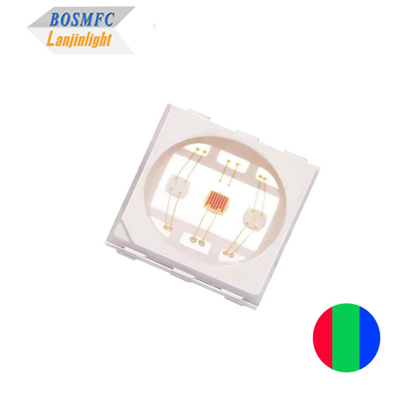 1.5W 3030 আরজিবি এলইডি 3W আউটডোর স্টেজ লাইটের জন্য পূর্ণ রঙের এলইডি চিপ