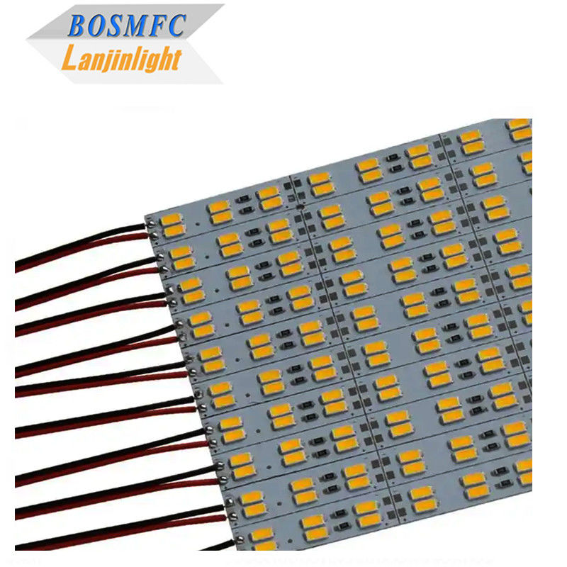অ্যালুমিনিয়াম 4014 এসএমডি LED পিসিবিএ রাইডিড বার বেধ 0.2-4 মিমি 144 এলইডি সহ