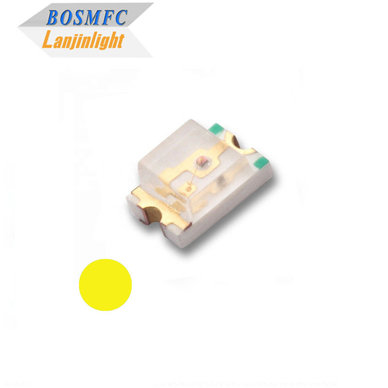 সুপার উজ্জ্বল 20mA LED পৃষ্ঠ মাউন্ট 0805 LED ডায়োড হলুদ LED লাইট 2012 চিপ LED