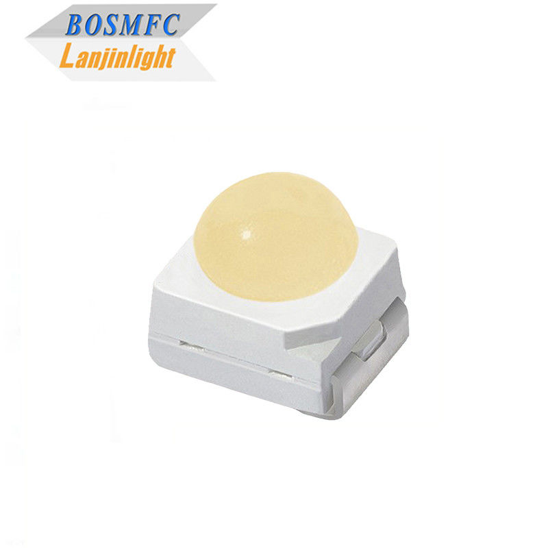 0.06W টেকসই LED ডায়োড চিপ ডোম লেন্স 3528 SMD LED শীতল সাদা উষ্ণ সাদা LED চিপ