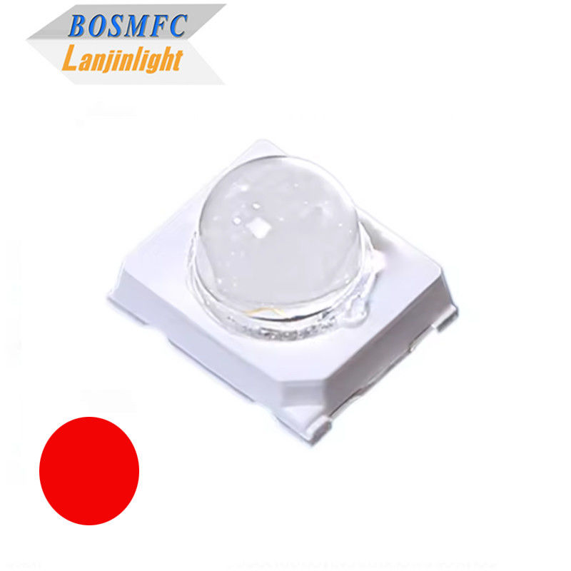 0.2W 0.5W 2835 SMD LED চিপ ডোম লেন্স 15 30 60 90 ডিগ্রী, স্যুপার উজ্জ্বলতা 10000mcd ট্রাফিক সাইন জন্য
