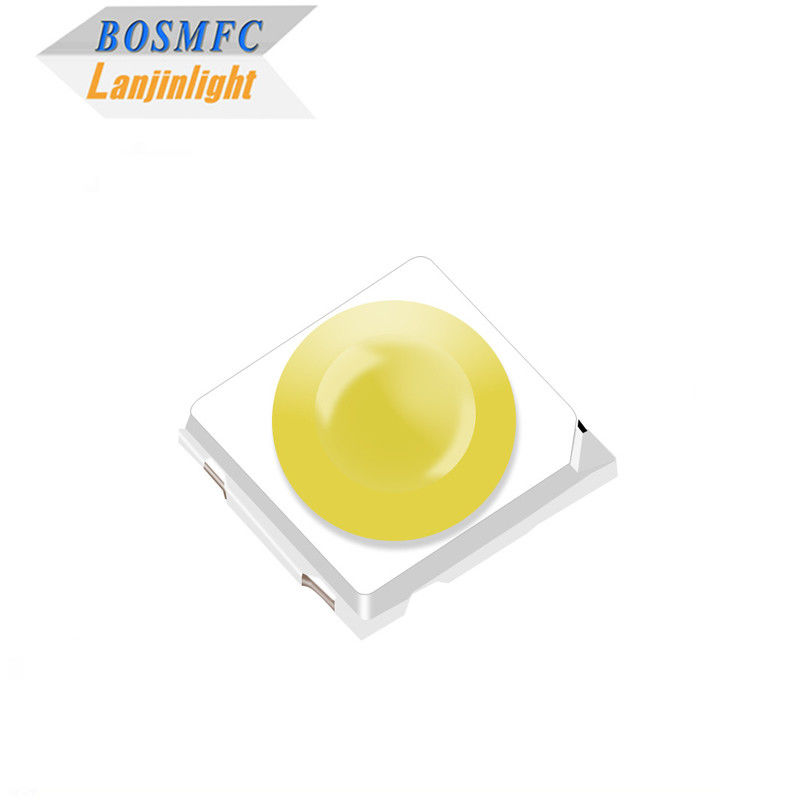 উচ্চ শক্তি উষ্ণ সাদা ঠান্ডা সাদা 1W 3030 SMD LED গম্বুজ লেন্স দেখার কোণ 30 ডিগ্রী 60 ডিগ্রী গাড়ির আলো জন্য