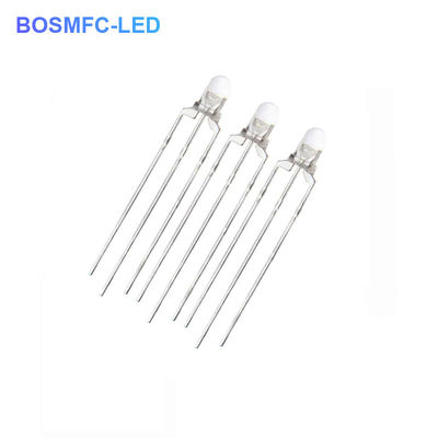 বাই কালার 3 মিমি থ্রু হোল এলইডি মাল্টিফাংশনাল 20 এমএ রেড অ্যান্ড গ্রিন লাইট