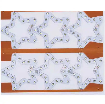 স্টার পিসিবি মাল্টিলেয়ার এলইডি সার্কিট বোর্ড কাস্টমাইজ করুন, এলইডি সহ FR4 অ্যালুমিনিয়াম পিসিবিএ বোর্ড