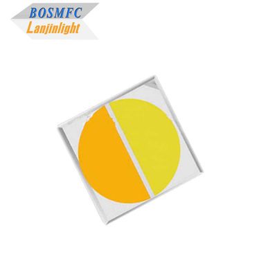 2 ডাব্লু 3030 এলইডি এসএমডি বাইকোলার 2 ইন 1 উষ্ণ সাদা এবং শীতল সাদা রঙ তাপ বিচ্ছিন্নতা