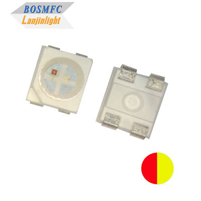 স্থিতিশীল PLCC4 SMD LED 3528 লাল এবং হলুদ হালকা চিপ 4 পিন