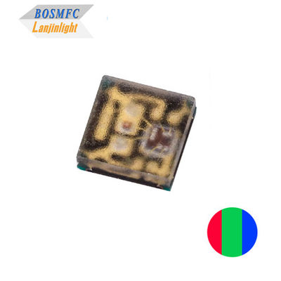 সুপার ব্রাইট মাল্টি কালার PLCC4 2020 RGB LED 12mA অন্তর্নির্মিত আইসি স্বতন্ত্র বুদ্ধিমান নিয়ন্ত্রণ