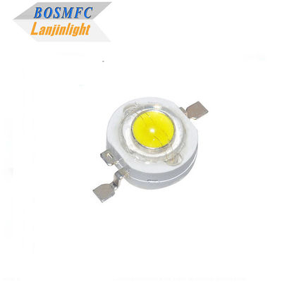 1W 140ml হাই পাওয়ার LED চিপ ল্যাম্প মণিকা 3W সুপার হোয়াইট ফ্ল্যাশ লাইটের জন্য