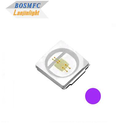 385nm 395nm অতিবেগুনী LED চিপ, ইনসেট ট্র্যাপ SMD LED 3030 1W