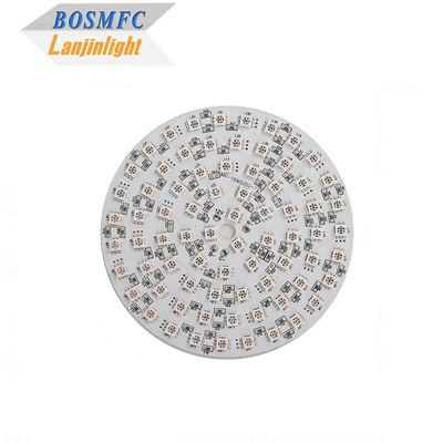 5050 RGB SMD LED PCB বোর্ড সমাবেশ 12V 24V 18W কাস্টমাইজড অ্যালুমিনিয়াম