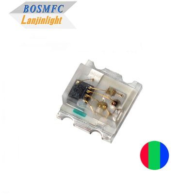 12mA 0807 RGB LED অন্তর্নির্মিত IC 5v অ্যান্টি স্ট্যাটিক 0805 Multicolor LED SMD