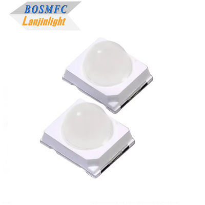 0.2w 60mA উচ্চ উজ্জ্বলতা 20,000mcd সবুজ 2835 SMD LED 30 ডিগ্রী ডোম লেন্স ট্রাফিক লাইটের জন্য ডায়োড
