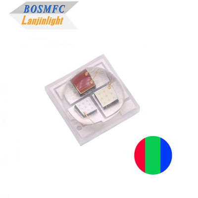 3W 3535 RGB LED 120 ডিগ্রি ডোম লেন্স 3 ইন 1 ফুল কালার সিরামিক হাই পাওয়ার এসএমডি LED কারখানা বিক্রয়