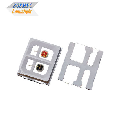 2835 SMD LED ট্রাই-কালার লাল 660nm + নীল 460nm + IR 830nm সম্মিলিত চিপ এলইডি লাইট বিউটি থেরাপি ফেসিয়াল লাইটের জন্য