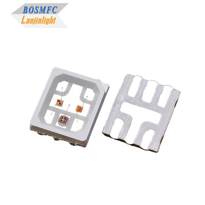 2835 SMD LED ট্রাই-কালার লাল 660nm + নীল 460nm + IR 830nm সম্মিলিত চিপ এলইডি লাইট বিউটি থেরাপি ফেসিয়াল লাইটের জন্য